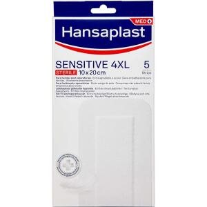 Hansaplast Sensitive 4XL 10x20cm, 5 stk (Udløb: 09/2024)